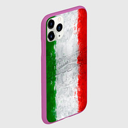 Чехол iPhone 11 Pro матовый Italian, цвет: 3D-фиолетовый — фото 2