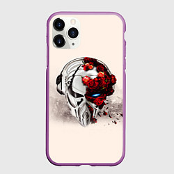 Чехол iPhone 11 Pro матовый Pirate Station: Pink Side