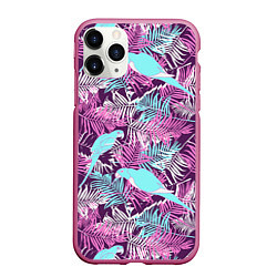 Чехол iPhone 11 Pro матовый Summer paradise