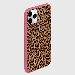 Чехол iPhone 11 Pro матовый Jaguar, цвет: 3D-малиновый — фото 2