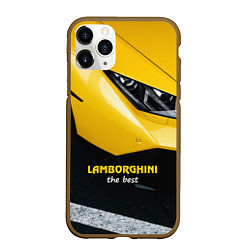 Чехол iPhone 11 Pro матовый Lamborghini the best