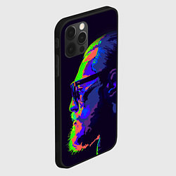 Чехол для iPhone 12 Pro Max McGregor Neon, цвет: 3D-черный — фото 2