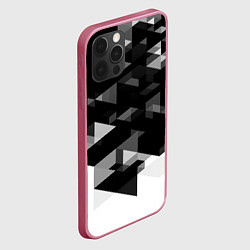 Чехол для iPhone 12 Pro Max Trianse, цвет: 3D-малиновый — фото 2