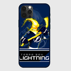 Чехол для iPhone 12 Pro Max Bay Lightning, цвет: 3D-черный