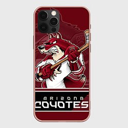 Чехол iPhone 12 Pro Max Arizona Coyotes