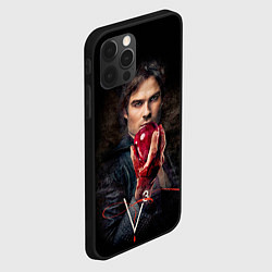 Чехол для iPhone 12 Pro Max Damon Salvatore V3, цвет: 3D-черный — фото 2