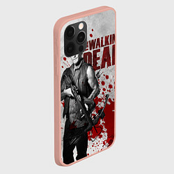Чехол для iPhone 12 Pro Max Walking Dead: Deryl Dixon, цвет: 3D-светло-розовый — фото 2