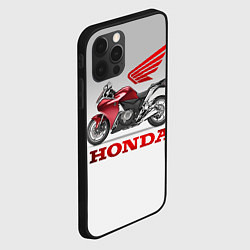 Чехол для iPhone 12 Pro Max Honda 2, цвет: 3D-черный — фото 2