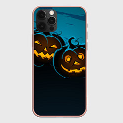 Чехол для iPhone 12 Pro Max Halloween3, цвет: 3D-светло-розовый