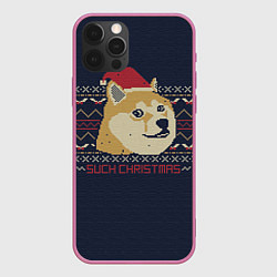 Чехол iPhone 12 Pro Max Doge Such Christmas