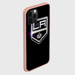 Чехол для iPhone 12 Pro Max Los Angeles Kings, цвет: 3D-светло-розовый — фото 2