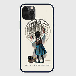 Чехол для iPhone 12 Pro Max Bring Me The Horizon, цвет: 3D-черный