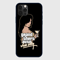 Чехол для iPhone 12 Pro Max GTA Vice City, цвет: 3D-черный