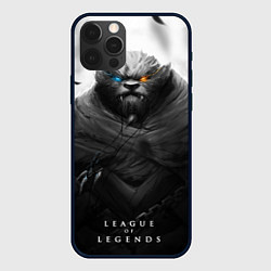 Чехол для iPhone 12 Pro Max Rengar LoL, цвет: 3D-черный