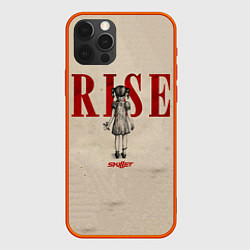 Чехол для iPhone 12 Pro Max Skillet: Rise, цвет: 3D-красный