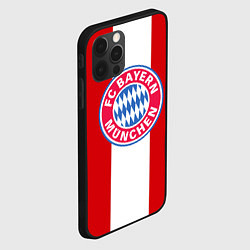 Чехол для iPhone 12 Pro Max Bayern FC: Red line, цвет: 3D-черный — фото 2