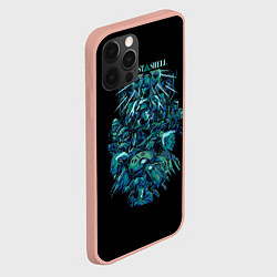 Чехол для iPhone 12 Pro Max Ghost In The Shell 7, цвет: 3D-светло-розовый — фото 2