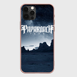 Чехол для iPhone 12 Pro Max Paparoach: Fear, цвет: 3D-светло-розовый