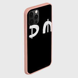 Чехол для iPhone 12 Pro Max DM Rock, цвет: 3D-светло-розовый — фото 2