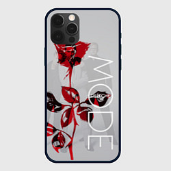 Чехол для iPhone 12 Pro Max Depeche Mode: Red Rose, цвет: 3D-черный