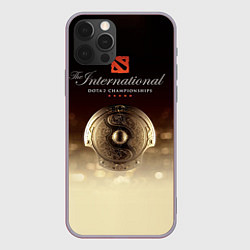 Чехол для iPhone 12 Pro Max The International Championships, цвет: 3D-серый