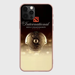 Чехол для iPhone 12 Pro Max The International Championships, цвет: 3D-светло-розовый