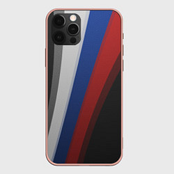 Чехол для iPhone 12 Pro Max Sport Russia, цвет: 3D-светло-розовый