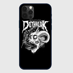 Чехол iPhone 12 Pro Max Dethklok: Goat Skull