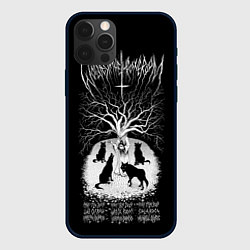 Чехол для iPhone 12 Pro Max Wolves in the Throne Room, цвет: 3D-черный