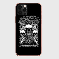 Чехол iPhone 12 Pro Max Amon Amarth: Trio Skulls