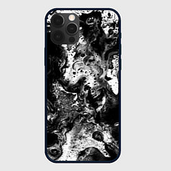 Чехол iPhone 12 Pro Max Чёрная краска