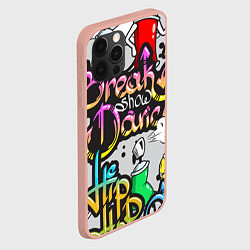 Чехол для iPhone 12 Pro Max Break Show Dance, цвет: 3D-светло-розовый — фото 2
