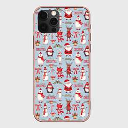 Чехол iPhone 12 Pro Max Рождественская Милота