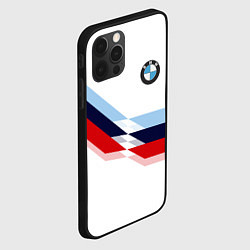 Чехол для iPhone 12 Pro Max BMW БМВ WHITE, цвет: 3D-черный — фото 2