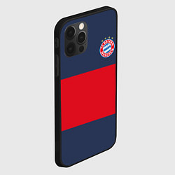 Чехол для iPhone 12 Pro Max Bayern Munchen - Red-Blue FCB 2022 NEW, цвет: 3D-черный — фото 2