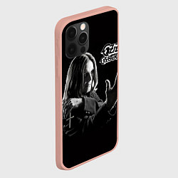 Чехол для iPhone 12 Pro Max Оззи Осборн, цвет: 3D-светло-розовый — фото 2