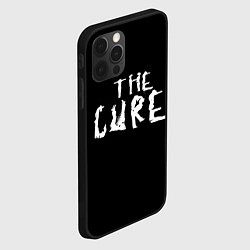 Чехол для iPhone 12 Pro Max The Cure: Logo, цвет: 3D-черный — фото 2