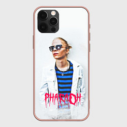 Чехол для iPhone 12 Pro Max Pharaoh: White side, цвет: 3D-светло-розовый