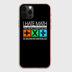 Чехол iPhone 12 Pro Max Ed Sheeran: I hate math