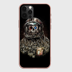 Чехол для iPhone 12 Pro Max NASA: Death Astronaut, цвет: 3D-светло-розовый