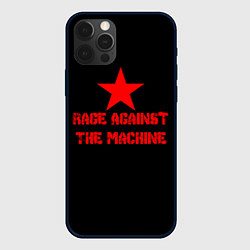 Чехол для iPhone 12 Pro Max Rage Against the Machine - red star, цвет: 3D-черный
