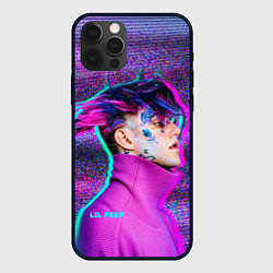 Чехол для iPhone 12 Pro Max Lil Peep: Glitch, цвет: 3D-черный