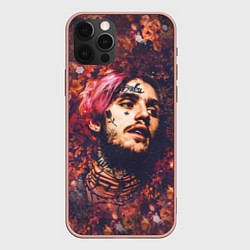 Чехол для iPhone 12 Pro Max Lil Peep: Cry baby, цвет: 3D-светло-розовый