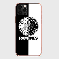 Чехол iPhone 12 Pro Max Ramones B&W