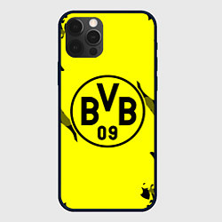 Чехол iPhone 12 Pro Max FC Borussia Dortmund: Yellow & Black