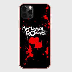 Чехол для iPhone 12 Pro Max My Chemical Romance, цвет: 3D-светло-розовый