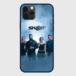 Чехол для iPhone 12 Pro Max Skillet: Smoke, цвет: 3D-черный