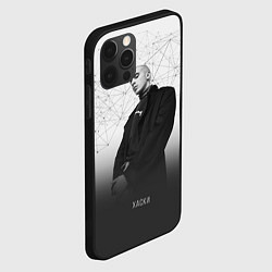 Чехол для iPhone 12 Pro Max Хаски: Геометрия, цвет: 3D-черный — фото 2