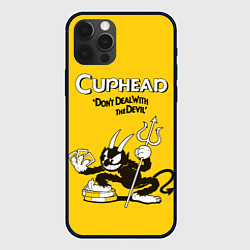 Чехол iPhone 12 Pro Max Cuphead: Black Devil