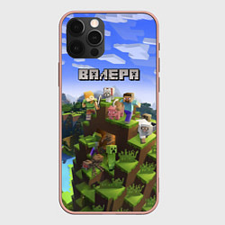 Чехол iPhone 12 Pro Max Майнкрафт: Валера